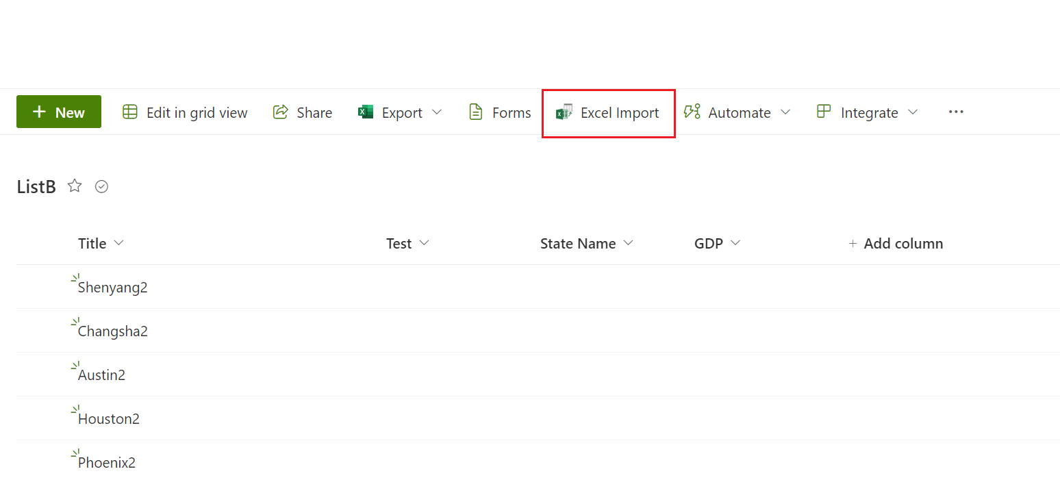 Entry point for Excel Tool